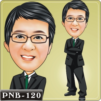 男生人像Q版漫畫 PNB-120